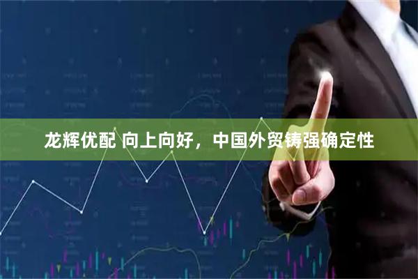 龙辉优配 向上向好，中国外贸铸强确定性