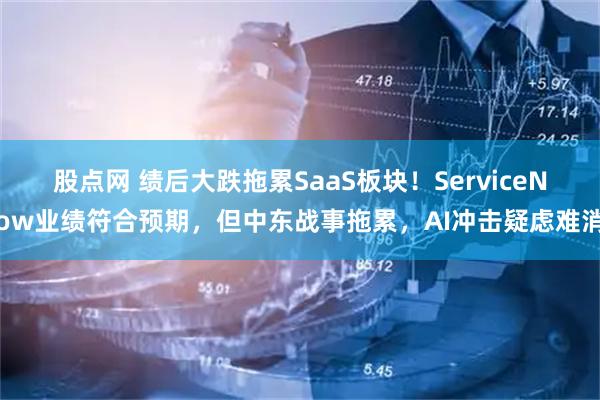 股点网 绩后大跌拖累SaaS板块！ServiceNow业绩符合预期，但中东战事拖累，AI冲击疑虑难消